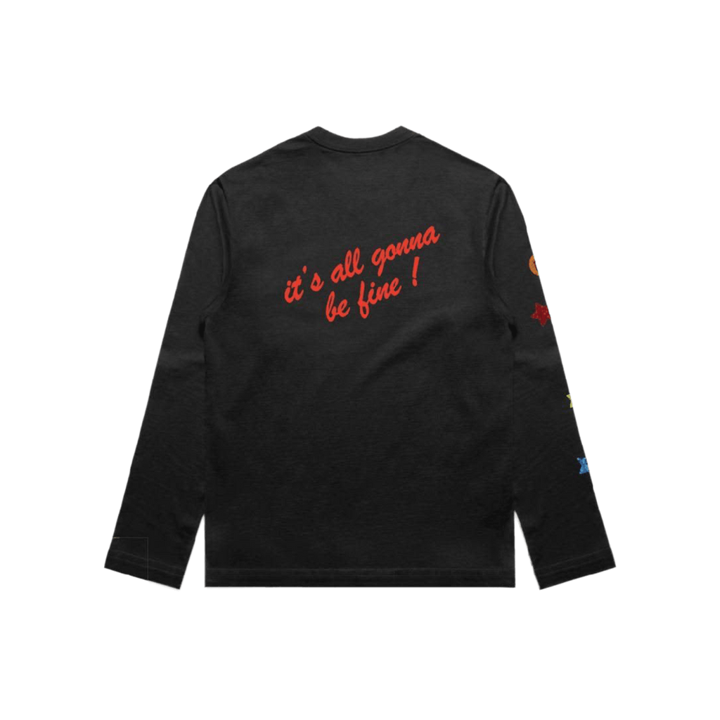 Gonna Be Fine Longsleeve - Black
