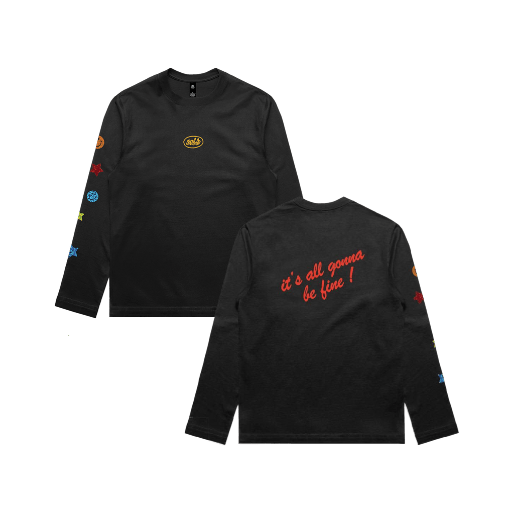 Gonna Be Fine Longsleeve - Black